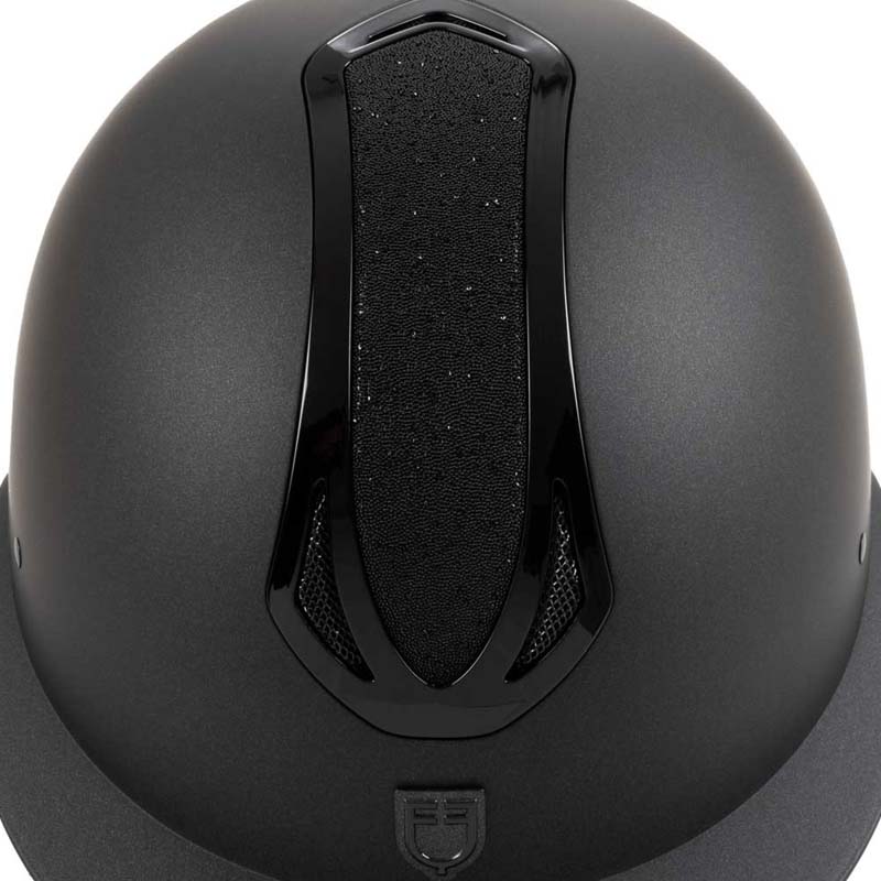 Equestro AZAEL Stone Riding Helmet with wide visor - 3306