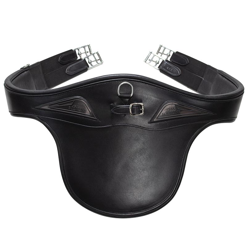 Stud guard girth leather equiline saddle division