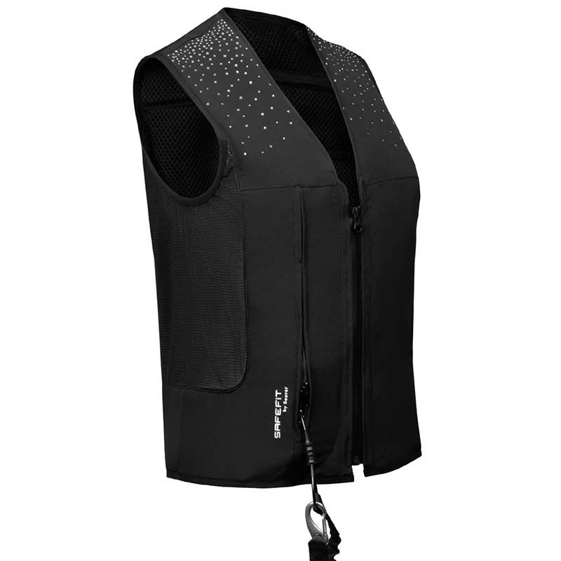 Women’s airbag vest with crystals - seaver safe fit crystal rain
