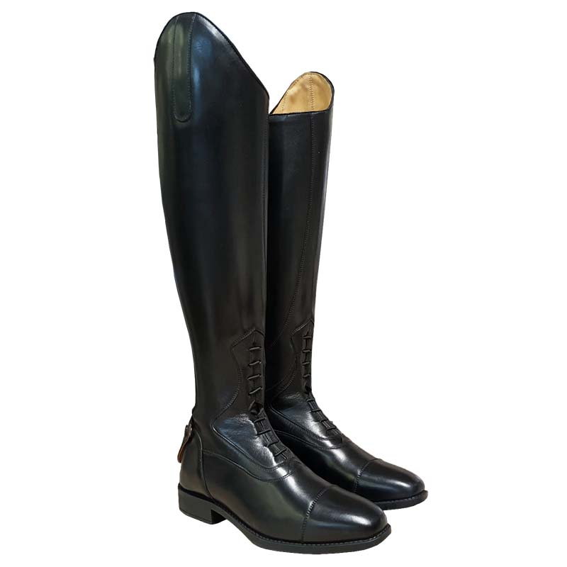 BHB Clarissa Riding Boots with Lace in genuine leather