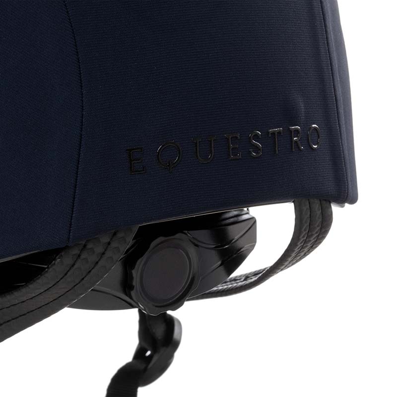 Equestro unisex riding helmet with embossed logo - 3219