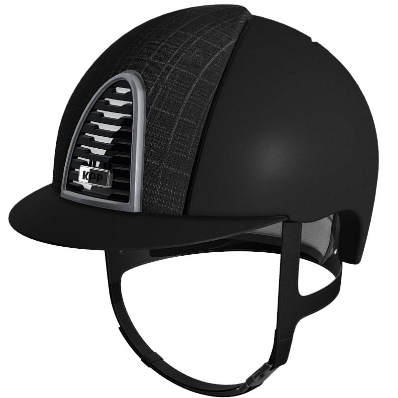 Helmet kep italia cromo 2.0 textile - front glitter galassia