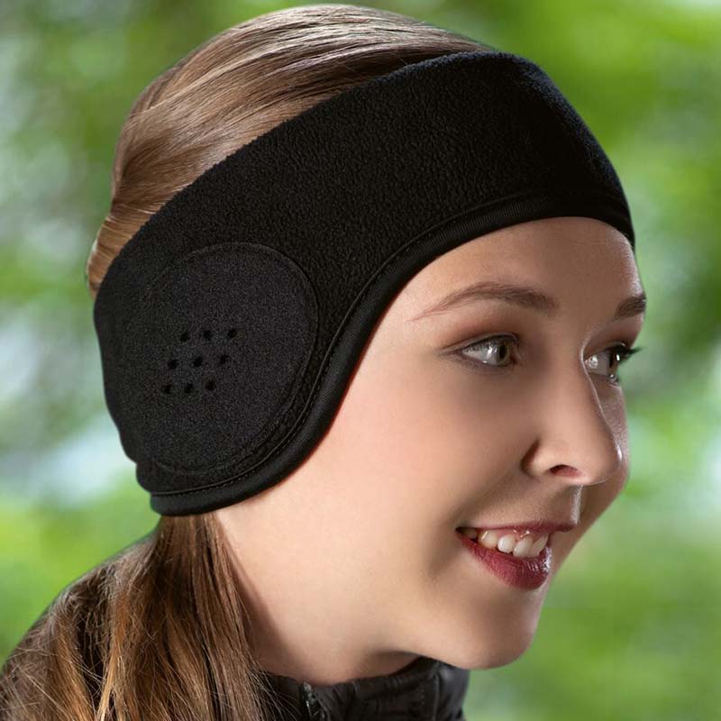 Fleece earmuff headband for riders - 1817