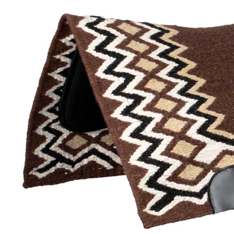 Western Show Saddle Pad Burioni, wool+DRY F padding - 5025