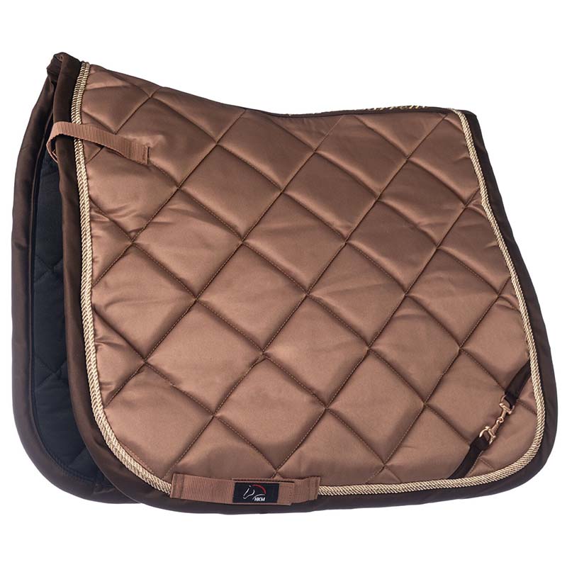 English saddlecloth hkm golden gate padded with cord - 3629