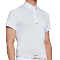 CAVALLERIA TOSCANA COMPETITION POLO SHIRT IN TECHNICAL PIQUET FABRIC for MEN