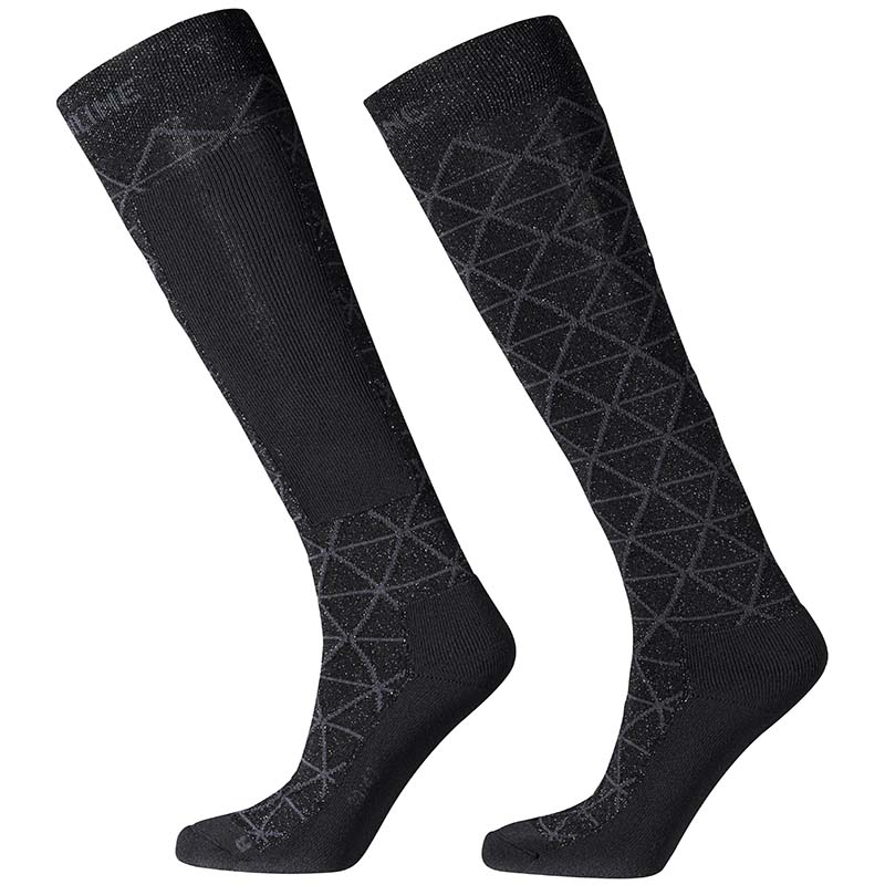Equiline women's riding socks with lurex