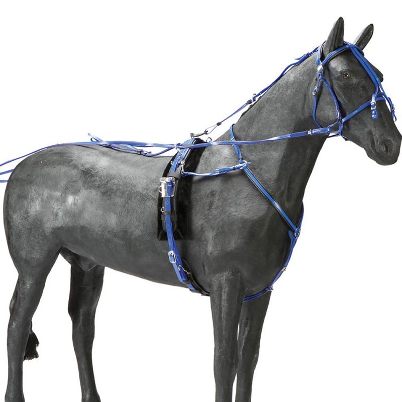 Trotting daslo harness complete pvc with quick hitch - 0945