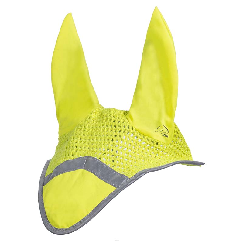 HKM Reflective Fly Veil for Horses