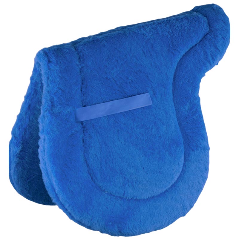 English saddlecloth shaped synthetic fur - 2987