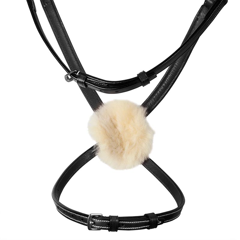 Equestro sparkling english bridle italian leather mexican model - 2339