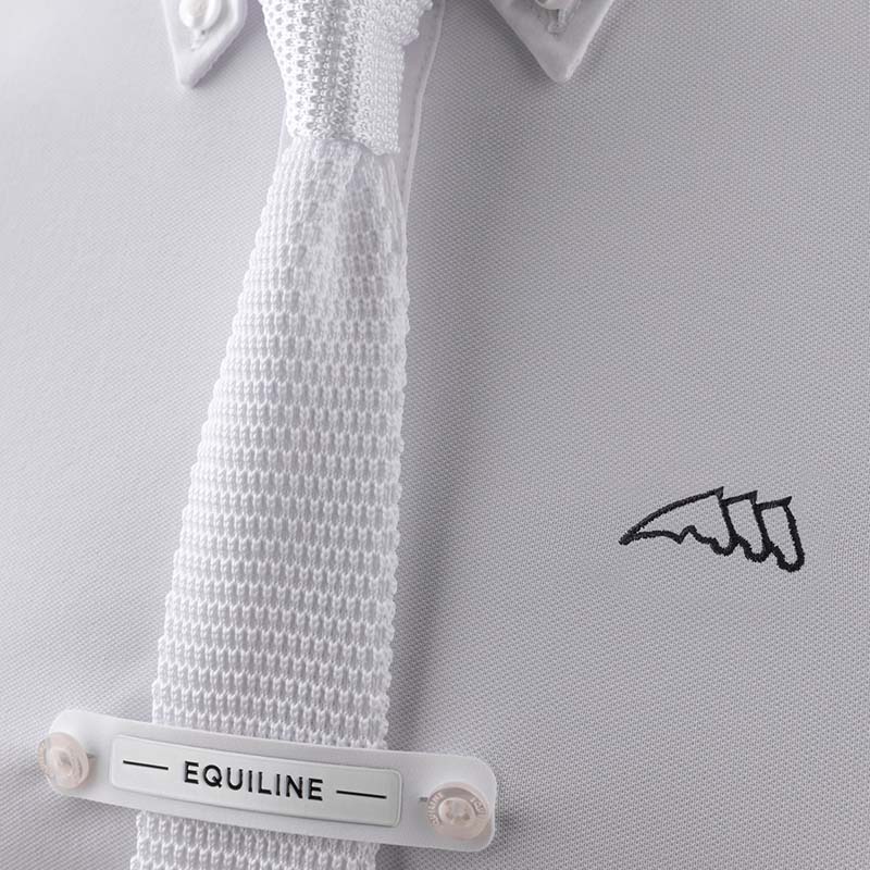 Equiline long sleeves men's competition polo model sebastian - 2623