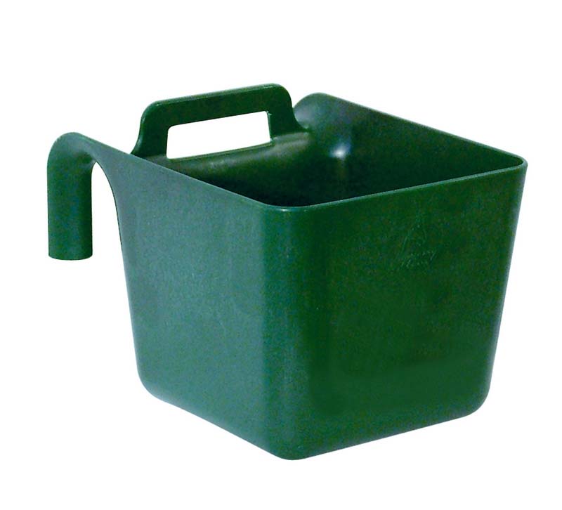 Manger quality plastic with handle and brackets