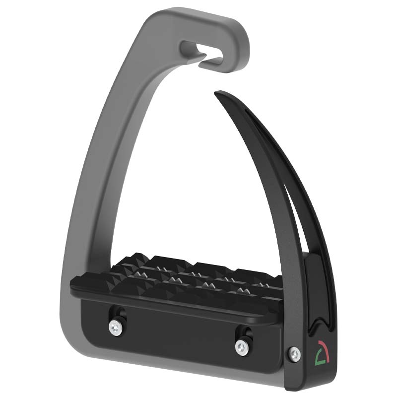 Safe riding s3 velvet safety stirrups in anticorodal aluminum made in italy