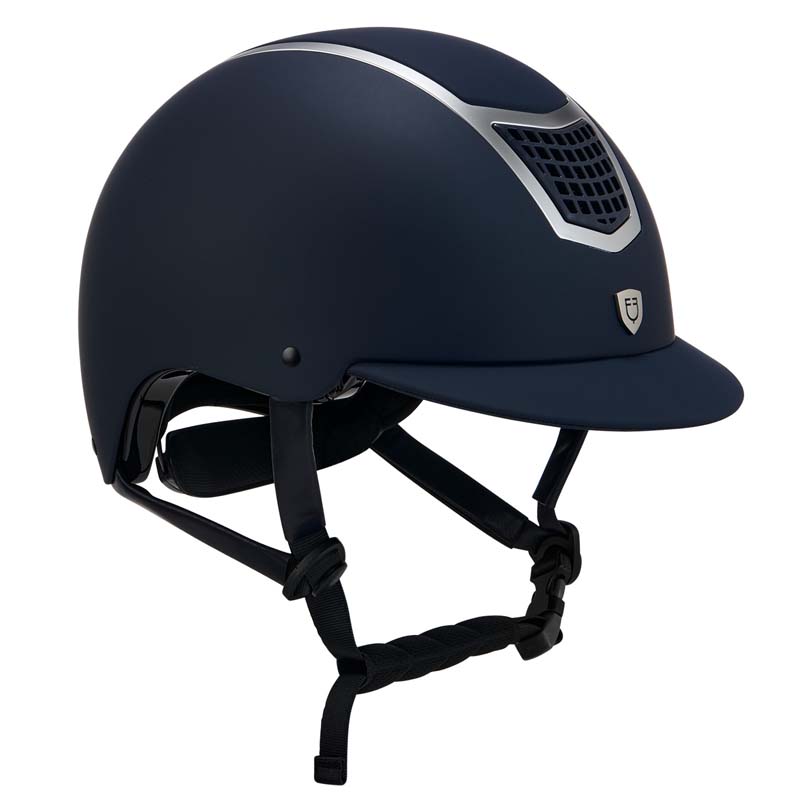 Equestro eclipse plain matt riding helmet - 2103