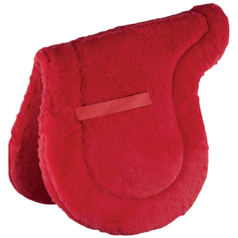 English saddlecloth shaped synthetic fur - 2987