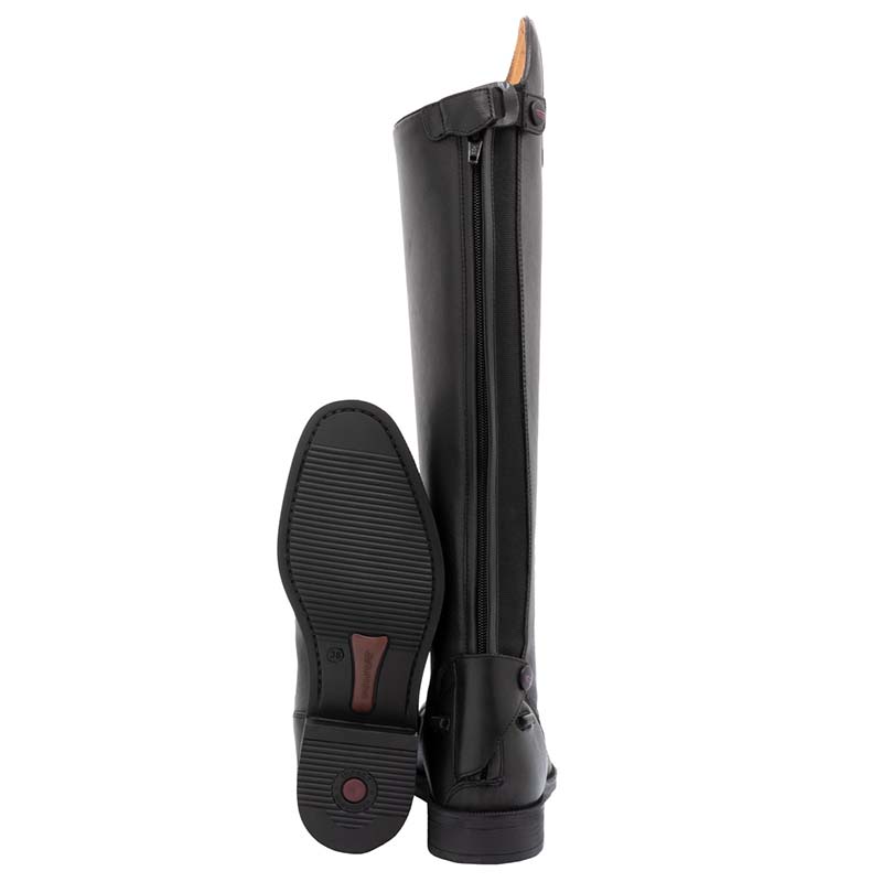 Supreme riding boots with laces and zip in leather - 3739