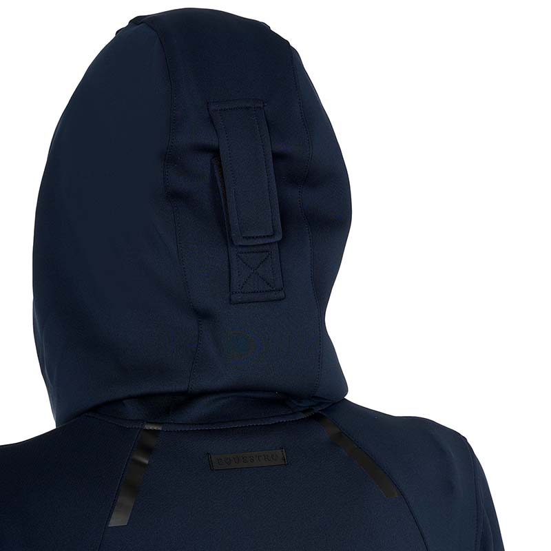 Equestro women's training hoodie in technical jersey - 9883
