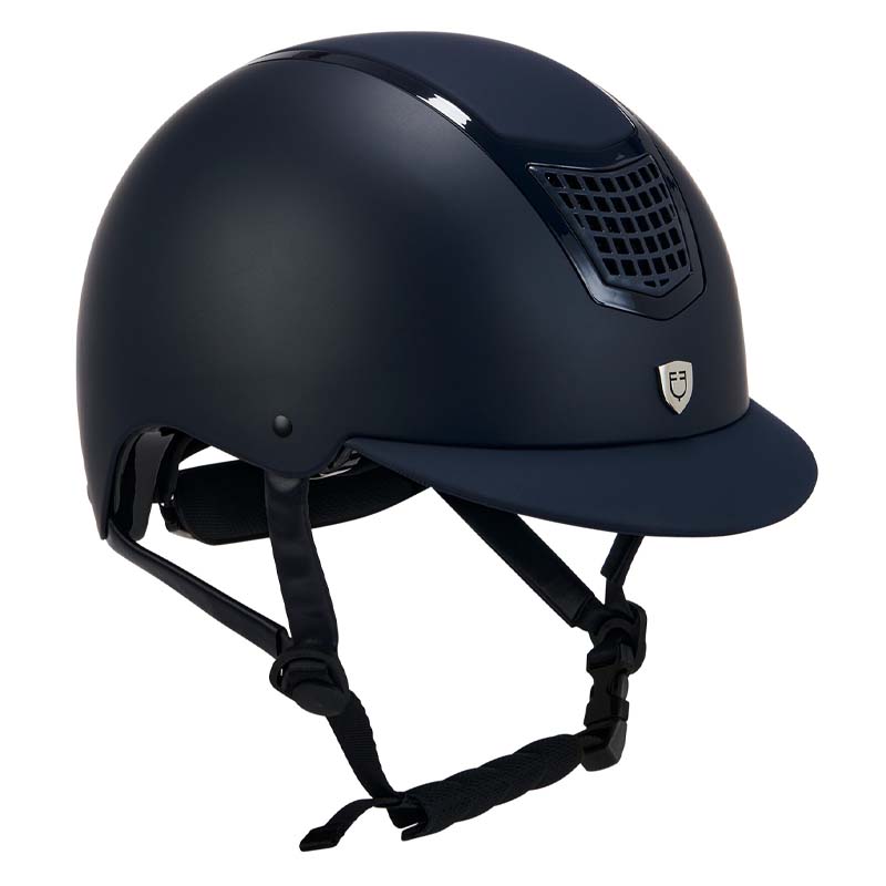 Equestro eclipse plain matt riding helmet - 2103