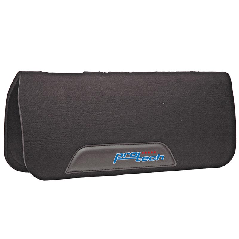 Western neoprene with felt saddle pad with ventilate holes