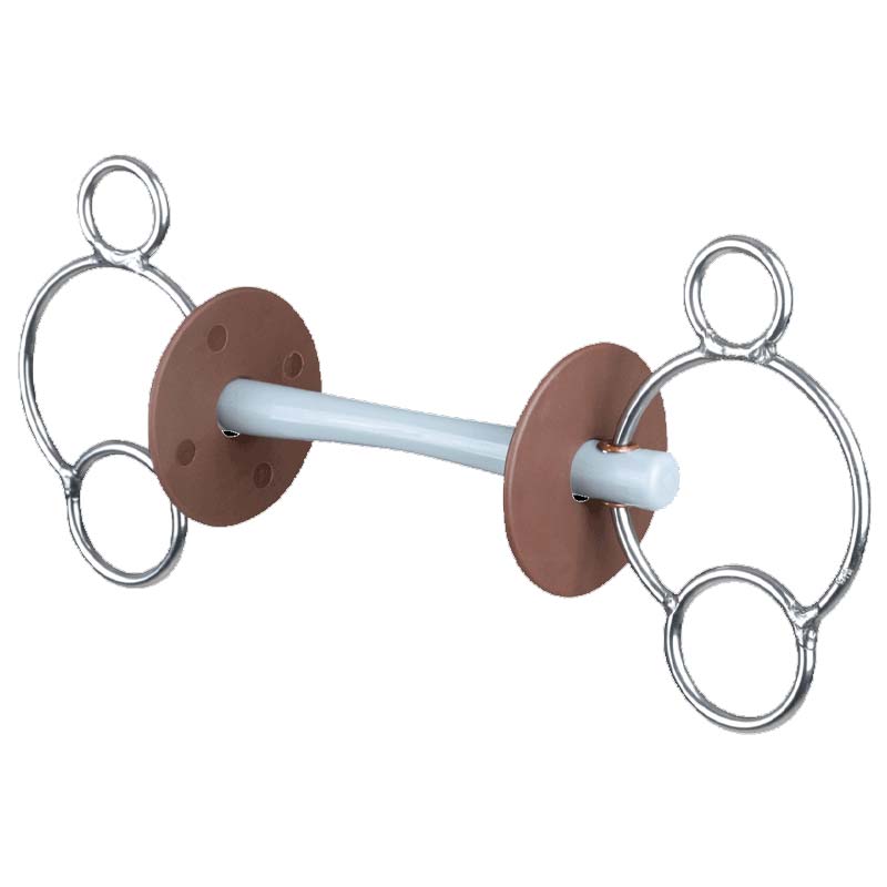Beris pessoa bit 3 rings with slim comfort bar