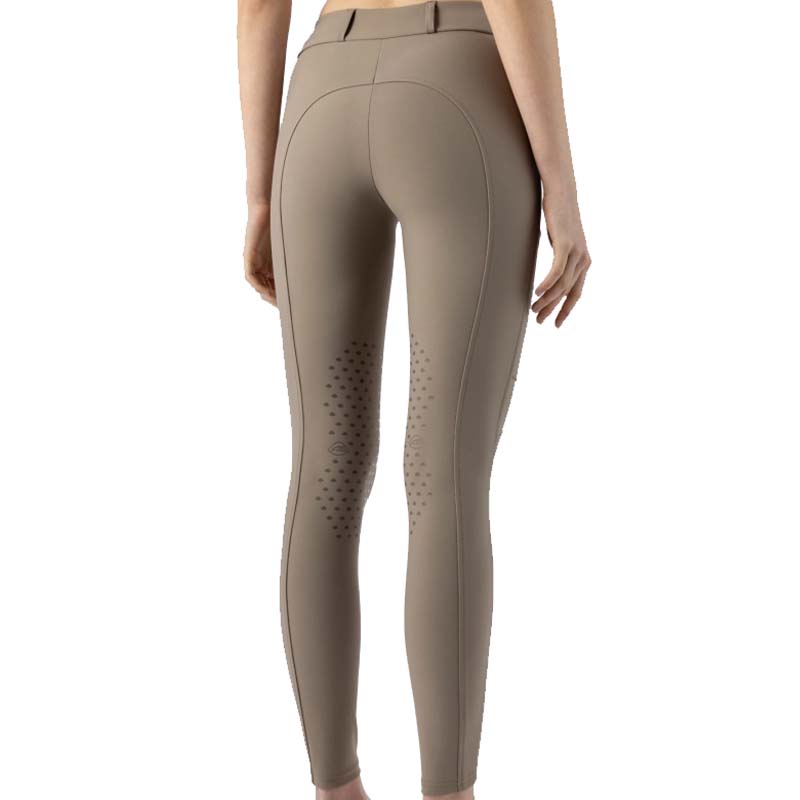 Women high-waist Riding Leggings Equiline EDNAK - Knee grip - 9240