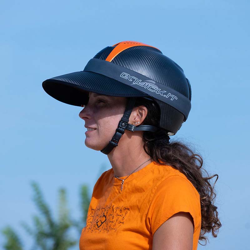 Sun Visor eQuick AURA for Riding Helmets - 3320