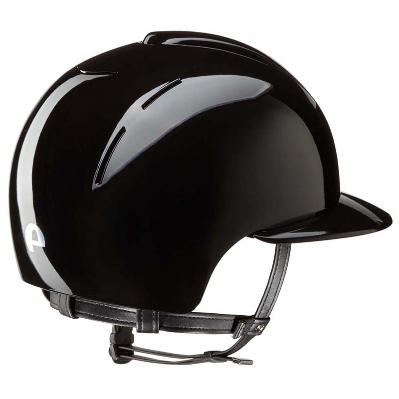 Kep italia helmet model cromo smart polish with polo visor - 3298