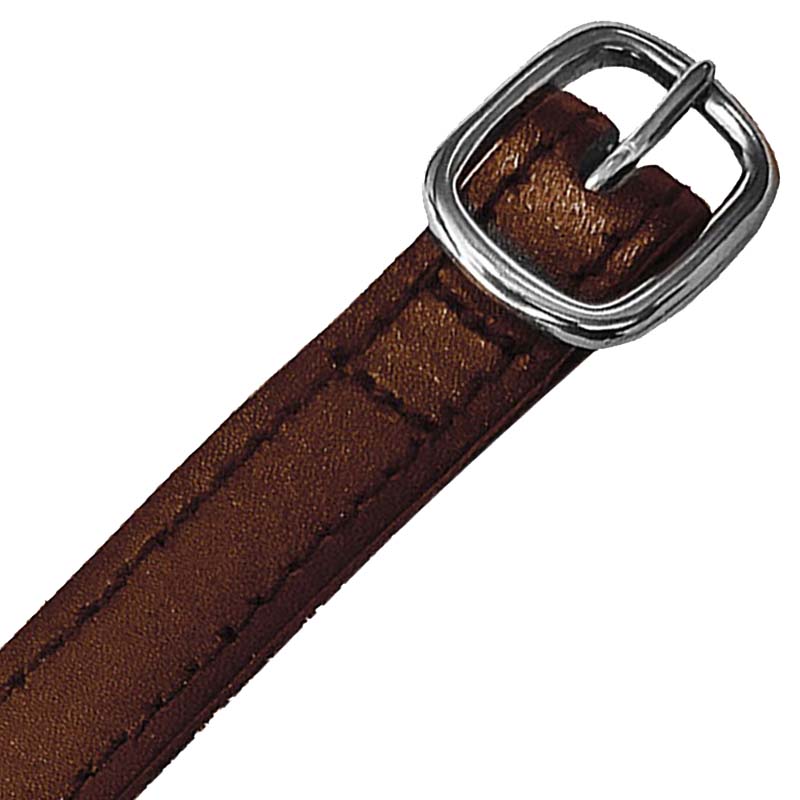 Equestro Spur Straps for English Riding in Soft Leather - 3004