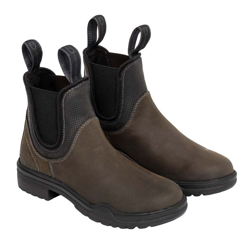 Equestro NYX unisex Jodhpur Boots in nubuck - 3461