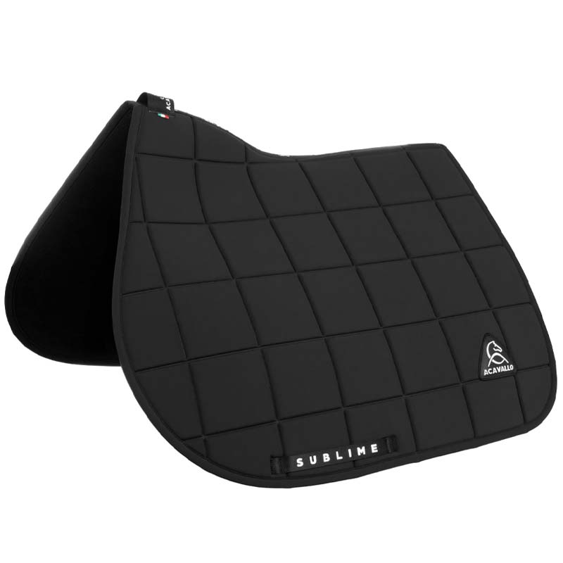 Jumping saddle pad acavallo sublime with bamboo padding