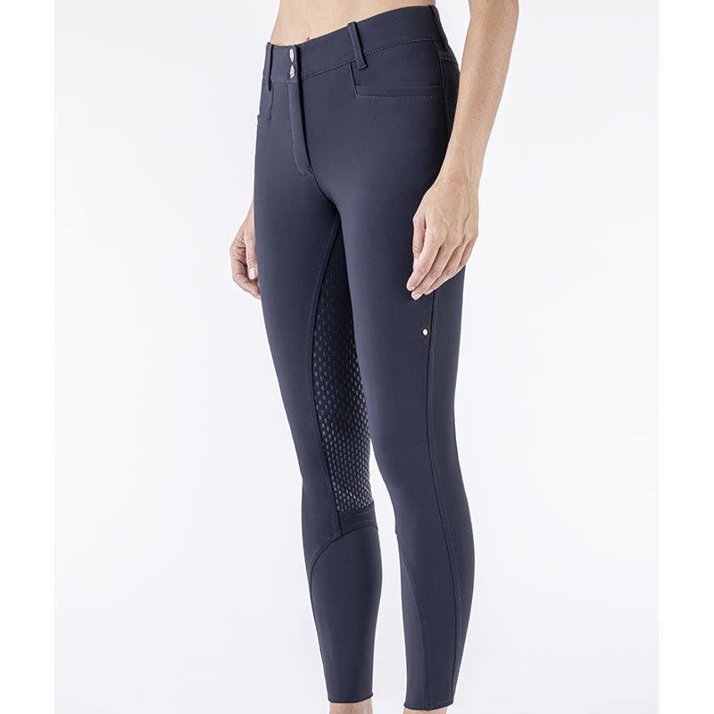 Equiline adellek women's high waist full grip equestrian riding breeches - 3820