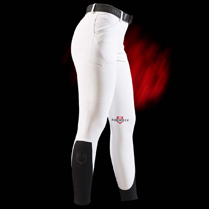 Equestro Ridertechnology women full grip riding breeches - 9928