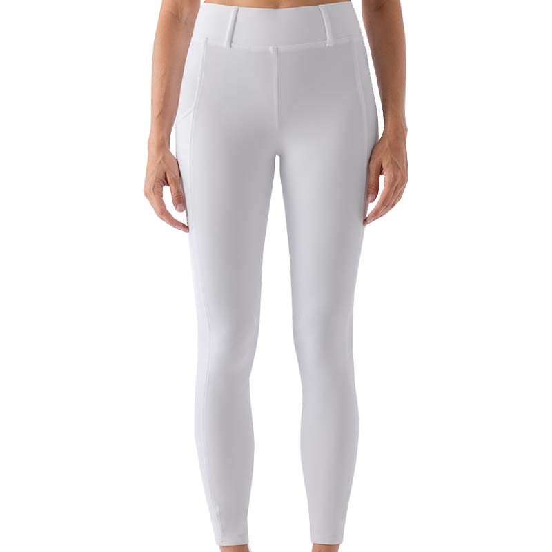 Equiline carbek women's leggings with pocket and knee grip - 3971