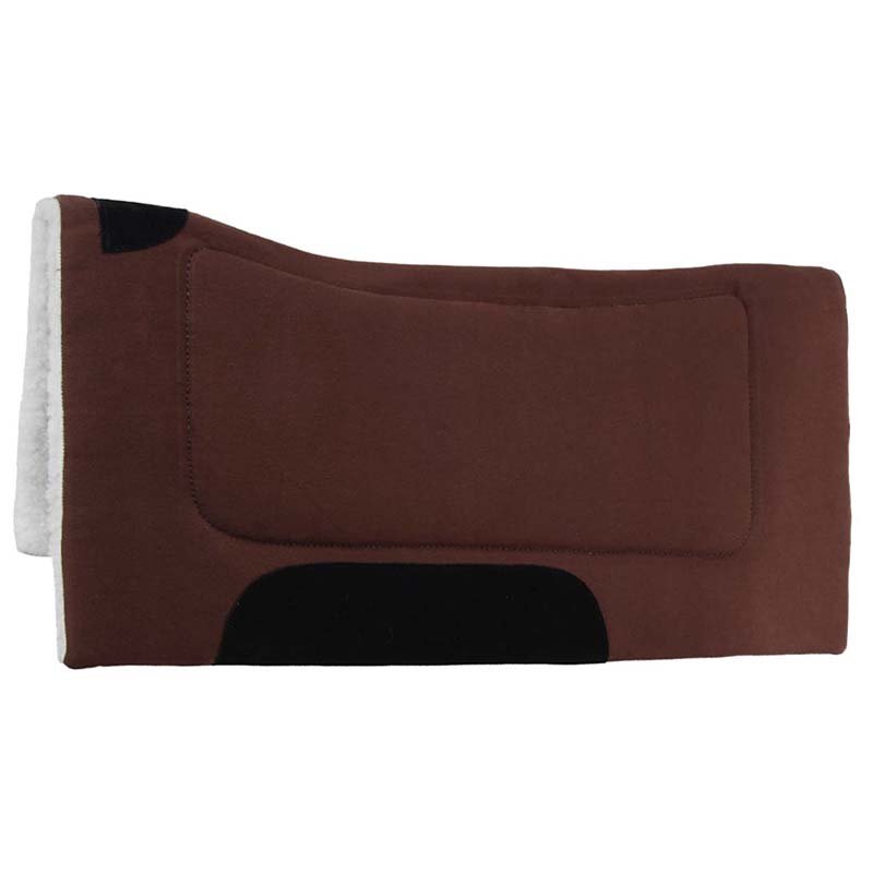 Western saddle pad model Canvas with shape withers - 5084