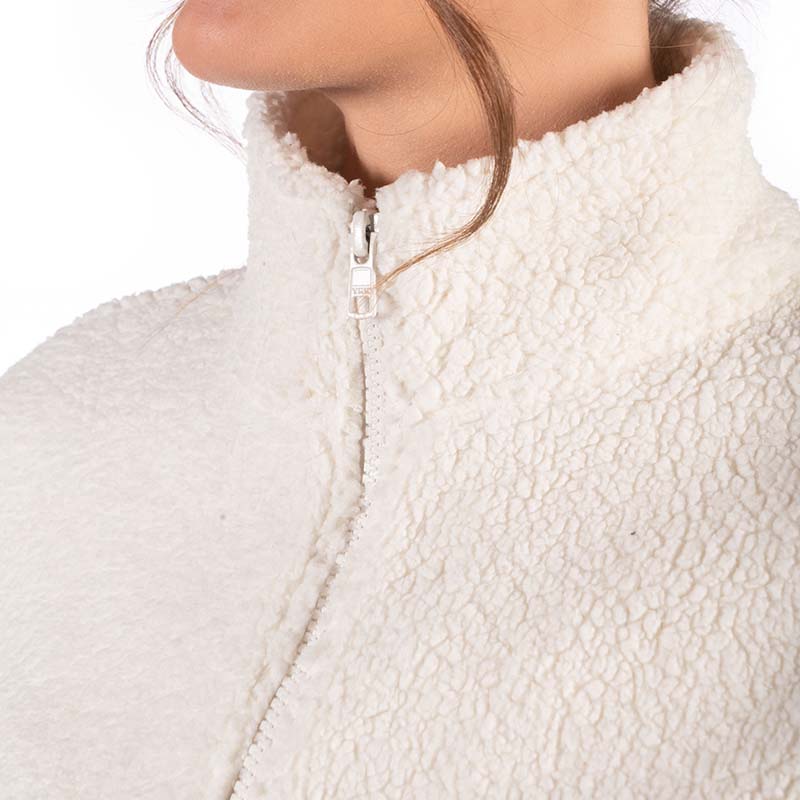 HKM Women's Teddy-Style Fleece Jacket - 3437