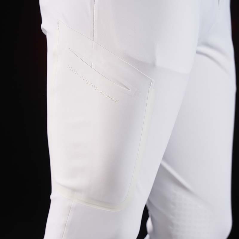 Equestro ridertechnology men riding breeches with knee grip - 9955