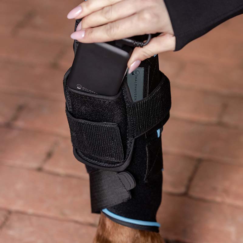 Therapeutic horse boot with hot/cold function waldhausen - 1112