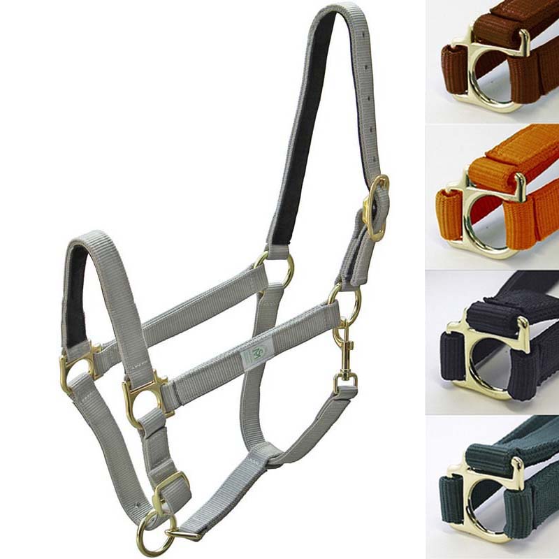 Premium Synthetic Horse Halter with leather lining - 0315