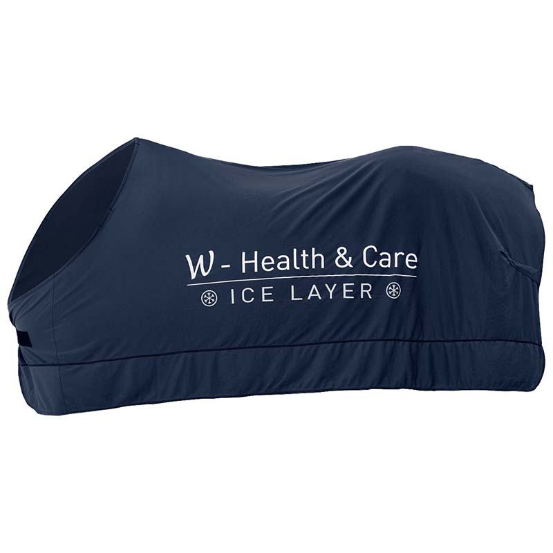 Summer cooling horse blanket ice layer