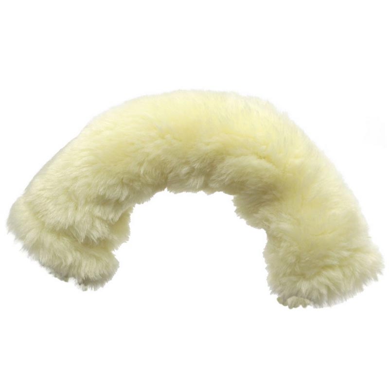 Synthetic shipskin noseband sleeve