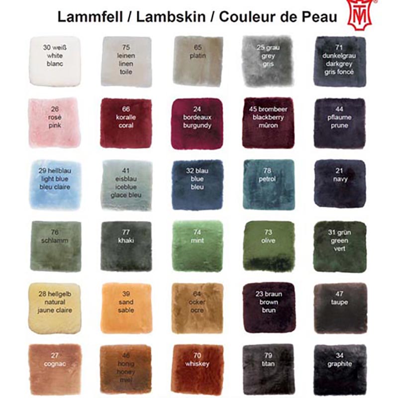 Western saddle seat saver mattes in pure wool with cutout for pommel - 4457