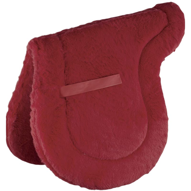 English saddlecloth shaped synthetic fur