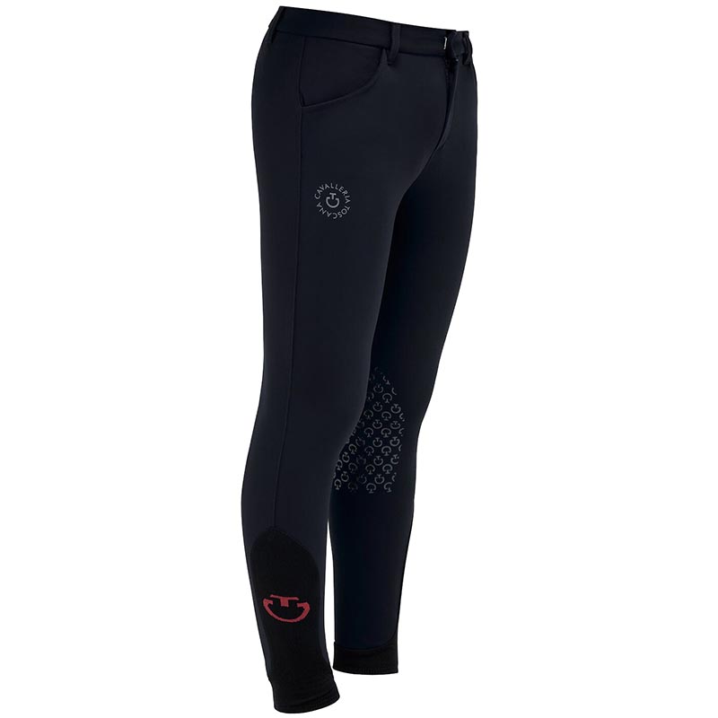Breeches cavalleria toscana in bi-stretch fabric for young riders - 9664