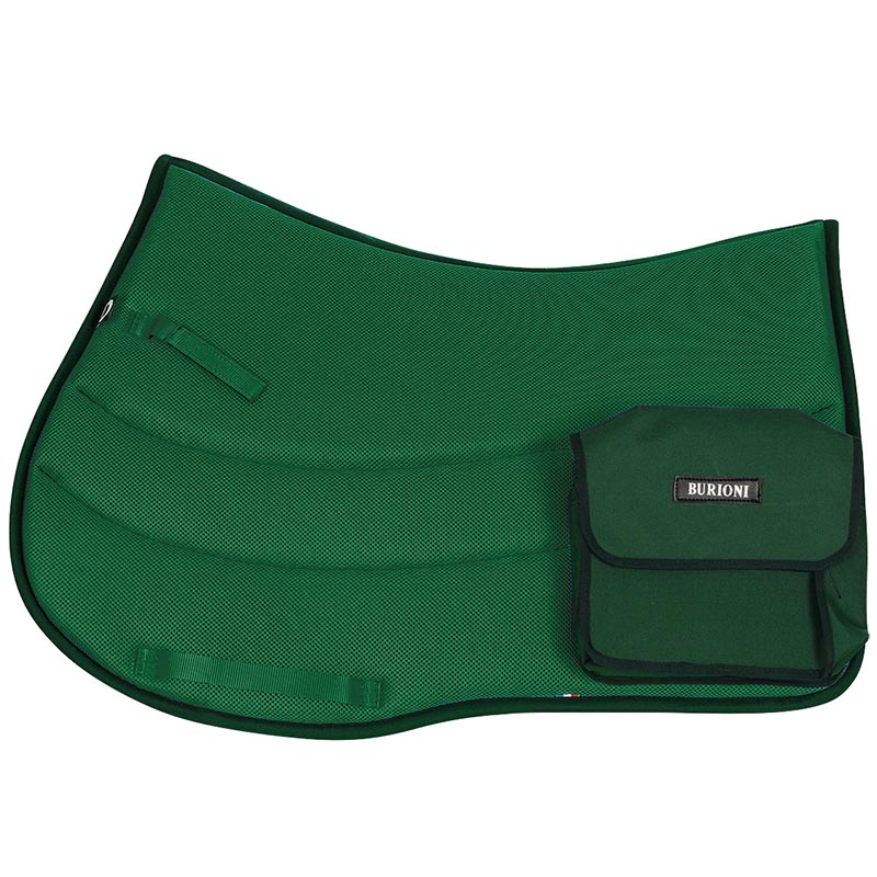 Rectangular sympatex saddle pad for trekking with pockets various colours - 2967